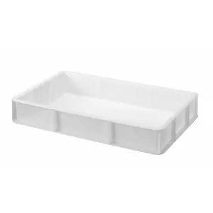 Hendi Pojemnik na ciasto na pizzę GN1/1, 530x325x(H)90mm, biały