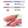 Resto Quality Automatic meat, hamburger and meatball press 0.9 kW, 6000 pcs/h