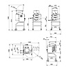 Resto Quality Automatic meat, hamburger and meatball press 0.9 kW, 6000 pcs/h