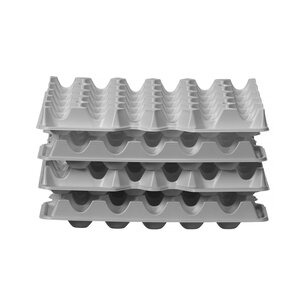 Hendi Zestaw 4 tacek na jajka OVOBOX 291x288x(h)41mm Hendi Zestaw 4 tacek na jajka OVOBOX 291x288x(h)41mm