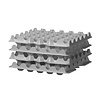 Hendi Zestaw 4 tacek na jajka OVOBOX 291x288x(h)41mm Hendi Zestaw 4 tacek na jajka OVOBOX 291x288x(h)41mm
