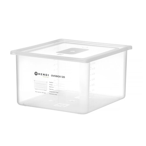 Hendi Pojemnik na jajka HENDI OVOBOX GN 2/3, 18L, 355x325x(h)200mm