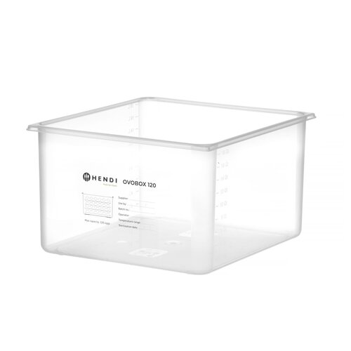 Hendi Pojemnik na jajka HENDI OVOBOX GN 2/3, 18L, 355x325x(h)200mm