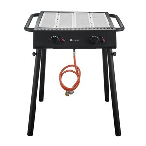 Hendi Xantos Black Grill gazowy 9,5kW, 770x710x(h)870mm, czarny Hendi Xantos Black Grill gazowy 9,5kW, 770x710x(h)870mm, czarny