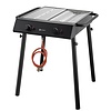 Hendi Xantos Black Grill gazowy 9,5kW, 770x710x(h)870mm, czarny