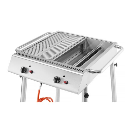 Hendi Xantos Grill gazowy 9,5kW, 770x710x(h)870mm