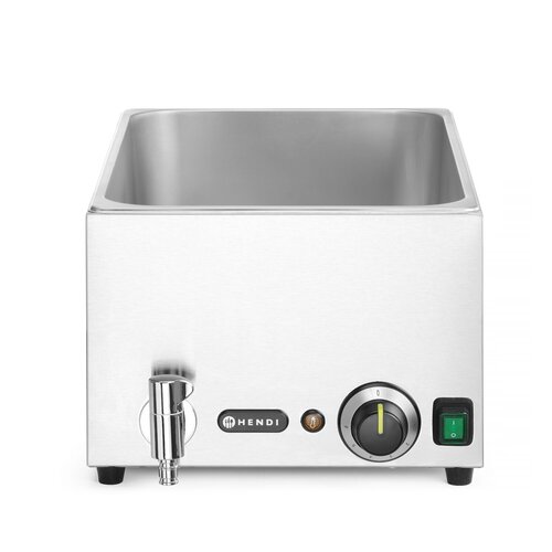 Hendi Bemar elektryczny 3x GN 1/3, 604x332x(h)242mm, w zestawie z pokrywą Hendi Bemar elektryczny 3x GN 1/3, 604x332x(h)242mm, w zestawie z pokrywą