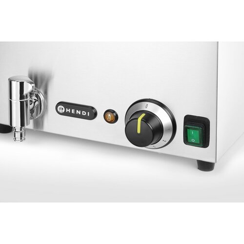 Hendi Bemar elektryczny 3x GN 1/3, 604x332x(h)242mm, w zestawie z pokrywą Hendi Bemar elektryczny 3x GN 1/3, 604x332x(h)242mm, w zestawie z pokrywą