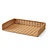 Hendi Kosz prostokątny z polirattanu 595x395x(h)105mm, beżowy