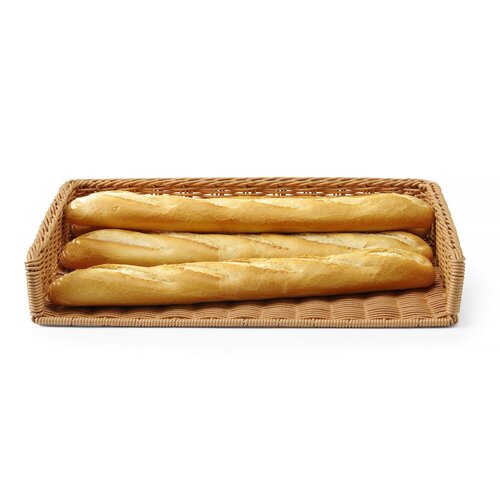 Hendi Kosz prostokątny z polirattanu 595x395x(h)105mm, beżowy Hendi Kosz prostokątny z polirattanu 595x395x(h)105mm, beżowy