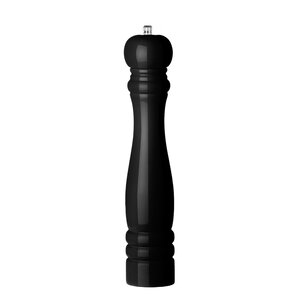 Hendi Młynek do pieprzu z drewna Ø60x(h)315mm, czarny Hendi Młynek do pieprzu z drewna Ø60x(h)315mm, czarny