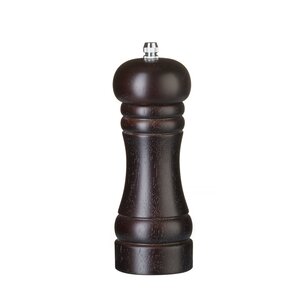 Hendi Młynek do soli z drewna Ø57x(h)165mm, ciemne drewno Hendi Młynek do soli z drewna Ø57x(h)165mm, ciemne drewno