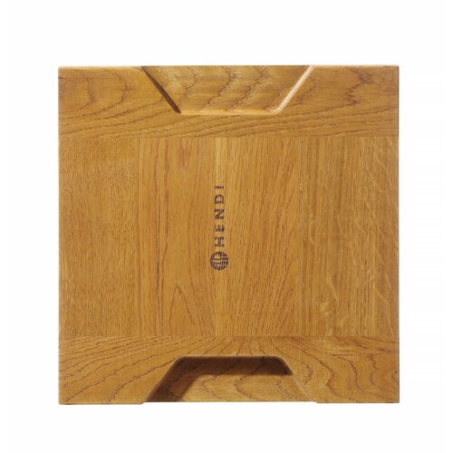 Hendi Deska dębowa do serwowania kwadratowa 270x270x(h)20mm
