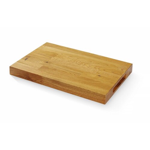 Hendi Deska dębowa do serwowania prostokątna 420x280x(h)40mm Hendi Deska dębowa do serwowania prostokątna 420x280x(h)40mm