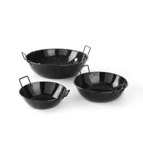 Hendi Patelnia głęboka, emaliowana Ø245 mm