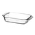Duralex Naczynie żaroodporne OVENCHEF 3L, 350x230x(h)66mm, transparentny