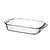 Duralex Naczynie żaroodporne OVENCHEF 4L, 390x250x(h)70mm, transparentny