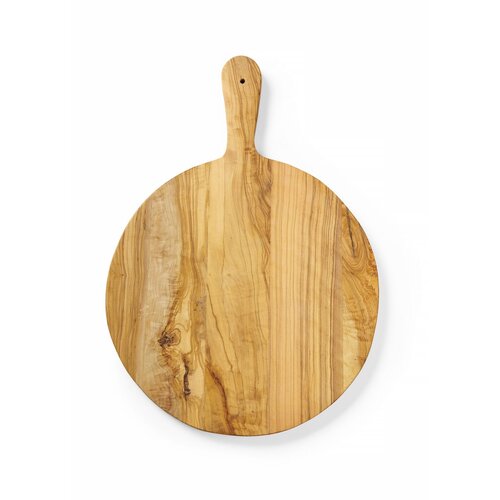 Hendi Deska do serwowania okrągła z drewna oliwnego Ø320x(h)19mm Hendi Deska do serwowania okrągła z drewna oliwnego Ø320x(h)19mm