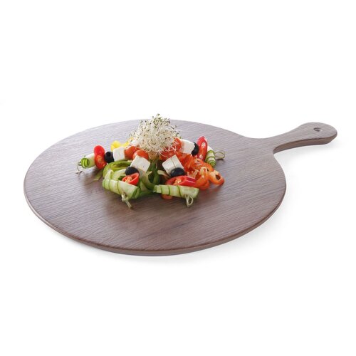 Hendi Płyta do serwowania prostokątna z uchwytem 424x300x(h)15mm