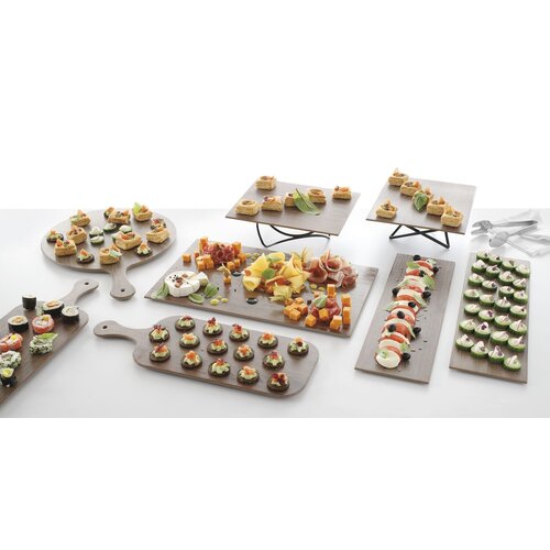 Hendi Płyta do serwowania prostokątna z uchwytem 424x300x(h)15mm