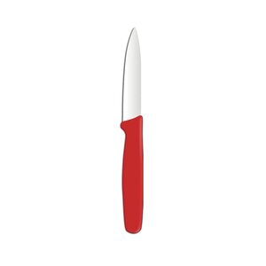 Hendi Nóż do obierania spiczasty 192 mm, czerwony Hendi Nóż do obierania spiczasty 192 mm, czerwony