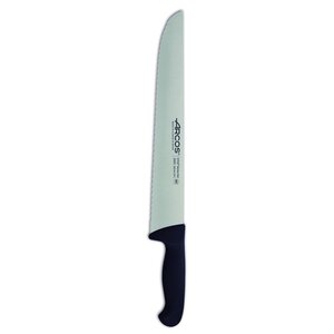 Arcos Nóż rzeźniczy ząbkowany 492 mm, czarny Arcos Nóż rzeźniczy ząbkowany 492 mm, czarny