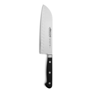 Arcos Nóż Santoku ze szlifem kulowym ÓPERA 303 mm, czarny Arcos Nóż Santoku ze szlifem kulowym ÓPERA 303 mm, czarny