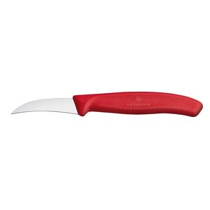 Victorinox Nóż do jarzyn zagięty, 162 mm, czerwony Victorinox Nóż do jarzyn zagięty, 162 mm, czerwony
