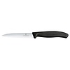 Victorinox Nóż do jarzyn z ząbkowanym ostrzem Victorinox 212 mm, czarny