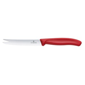 Victorinox Nóż do sera i kiełbasy, 219 mm, czerwony Victorinox Nóż do sera i kiełbasy, 219 mm, czerwony