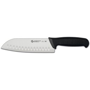 Ambrogio Sanelli Nóż Santoku Supra ostrze ze żłobieniami, 320 mm