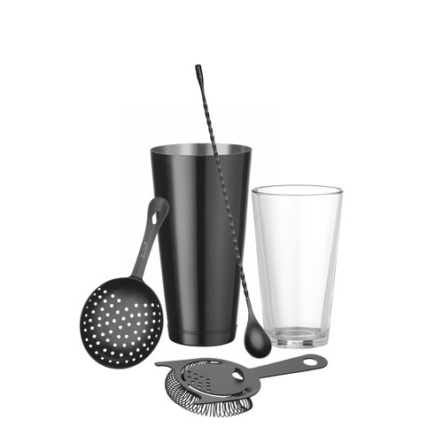 BarUp Sitko barmańskie Hawthorne 160x75x(h)15mm, czarne