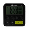 Hendi Timer dwuzakresowy 82x20x(h)86mm, czarny Hendi Timer dwuzakresowy 82x20x(h)86mm, czarny