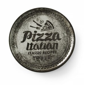 Hendi Talerz do pizzy Recipe Collection Black czarny, Ø330mm