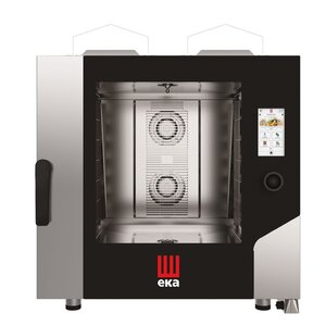 EKA Piec konwekcyjno-parowy Millennial Touch Screen Bakery 6x 600x400 mm, gazowy 13.5 kW z automatycznym systemem myjącym EKA Piec konwekcyjno-parowy Millennial Touch Screen Bakery 6x 600x400 mm, gazowy 13.5 kW z automatycznym systemem myjącym