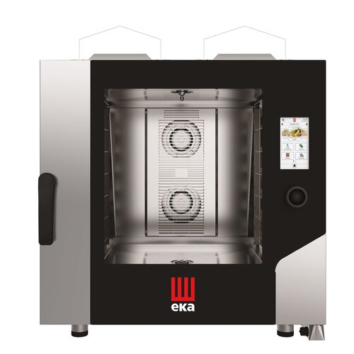 EKA Piec konwekcyjno-parowy Millennial Touch Screen Bakery 6x 600x400 mm, gazowy 13.5 kW z automatycznym systemem myjącym EKA Piec konwekcyjno-parowy Millennial Touch Screen Bakery 6x 600x400 mm, gazowy 13.5 kW z automatycznym systemem myjącym