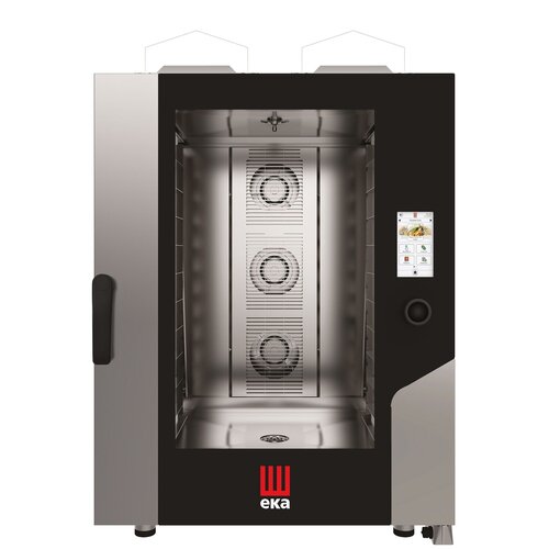 EKA Piec konwekcyjno-parowy Millennial Touch Screen Bakery 10x 600x400 mm, gazowy 18 kW z automatycznym systemem myjącym EKA Piec konwekcyjno-parowy Millennial Touch Screen Bakery 10x 600x400 mm, gazowy 18 kW z automatycznym systemem myjącym