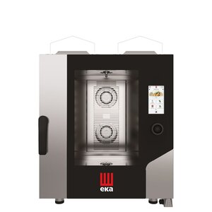 EKA Piec konwekcyjno-parowy Millennial Touch Screen Gastro 7x GN 1/1, gazowy 13.5 kW z automatycznym systemem myjącym EKA Piec konwekcyjno-parowy Millennial Touch Screen Gastro 7x GN 1/1, gazowy 13.5 kW z automatycznym systemem myjącym