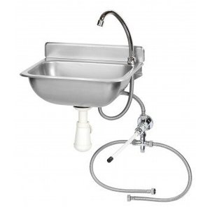 Saro Wash Basin 310x375x(h)190 mm with Non-Return Valve Saro Wash Basin 310x375x(h)190 mm with Non-Return Valve