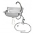 Saro Wash Basin 310x375x(h)190 mm with Non-Return Valve