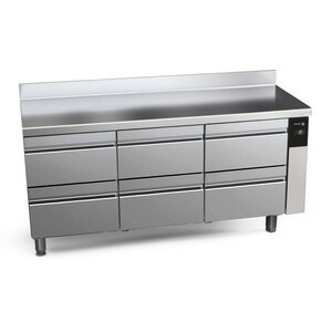 Fagor Stół chłodniczy z 6 szufladami od 0 do 8 °C, 416 l, 1717x600x(h)850mm, agregat boczny Fagor Stół chłodniczy z 6 szufladami od 0 do 8 °C, 416 l, 1717x600x(h)850mm, agregat boczny