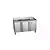 Asber 2-door cooling table with sink 253L, from 0 °C to 8 °C, side unit