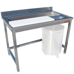 Diamond Preparation and washing table vegetables, wall Diamond Preparation and washing table vegetables, wall