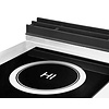 Resto Quality Induction cooker with 6 burners on an open base, 21 kW