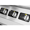 Resto Quality Induction cooker with 6 burners on an open base, 21 kW