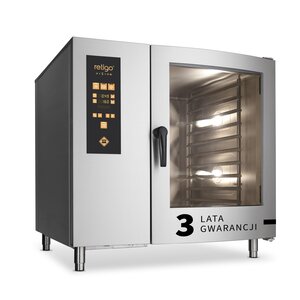 Retigo Piec konwekcyjno-parowy iniekcyjny 10x GN 2/1, elektryczny, 29.6 kW, 400V Retigo Piec konwekcyjno-parowy iniekcyjny 10x GN 2/1, elektryczny, 29.6 kW, 400V