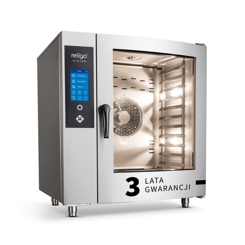 Retigo Piec konwekcyjno-parowy natryskowy 10 x GN 1/1, elektryczny 18,6 kW Retigo Piec konwekcyjno-parowy natryskowy 10 x GN 1/1, elektryczny 18,6 kW