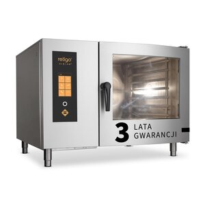 Retigo Piec konwekcyjno-parowy iniekcyjny 6x GN 2/1, elektryczny, 18.6 kW, 400V