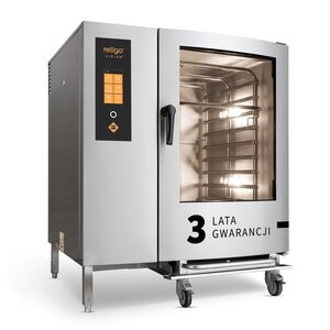 Retigo Piec konwekcyjno-parowy 12x GN 2/1, elektryczny, 37.1 kW, 400V z natryskiem