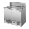 RedFox 2-door pizza table 5x 1/6GN, generator at the bottom